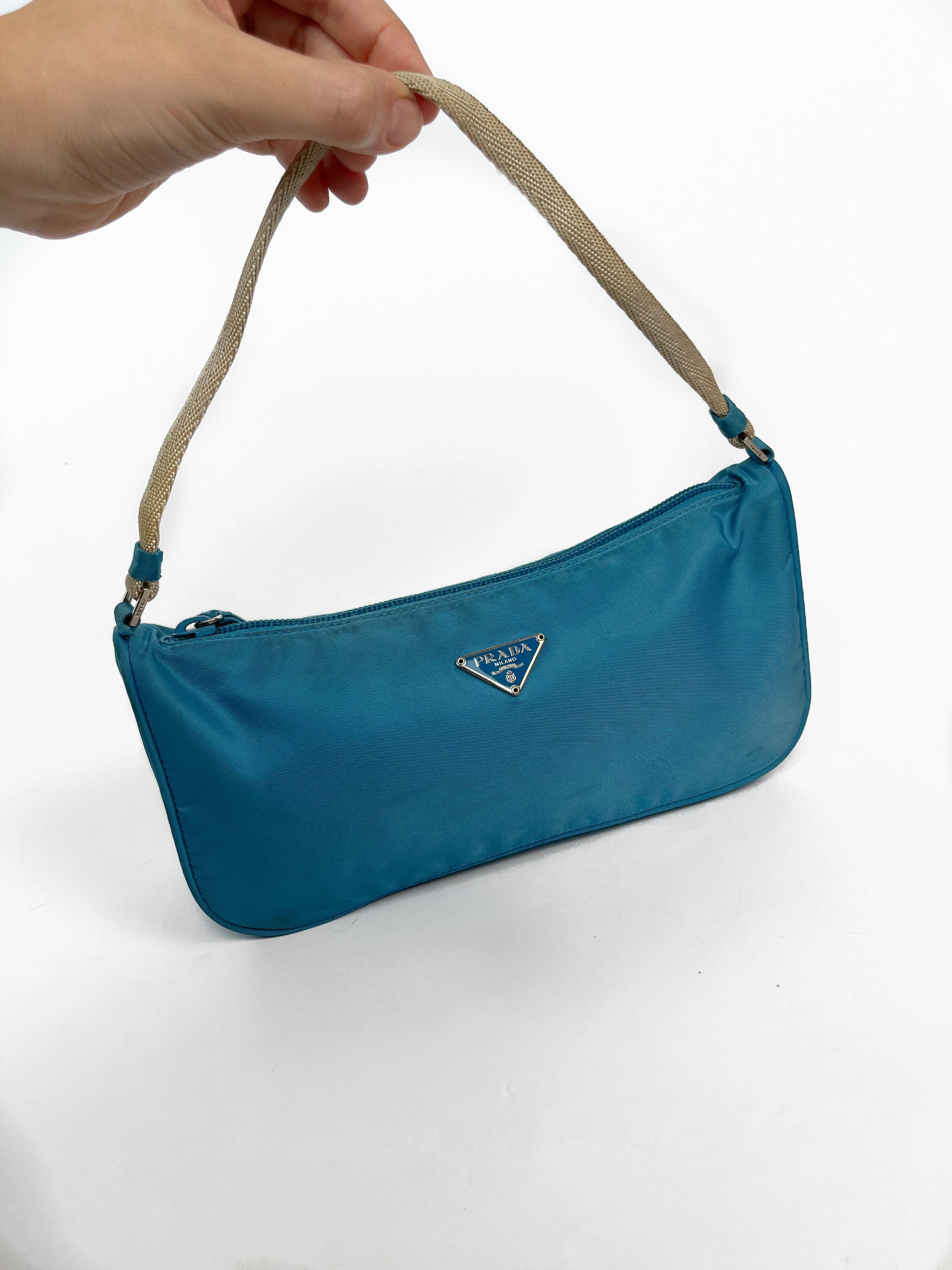 PRADA Vintage Tessuto Pochette – FancyChola